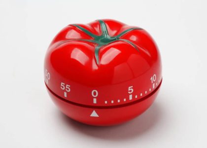 トマトのキッチンタイマー